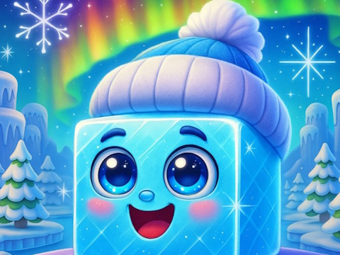 Игра Скача на сняг  онлайн