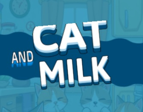 Игра Котка и мляко  онлайн
