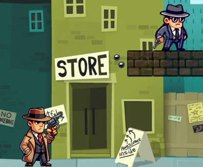Игра Гангстери престрелка  онлайн