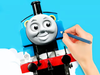 Игра Книга за оцветяване: Thomas & Friends  онлайн