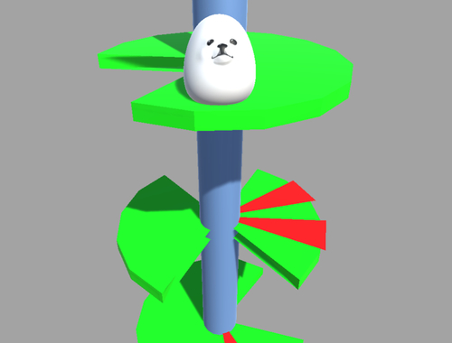 Игра Eggdog Helix Jumper  онлайн