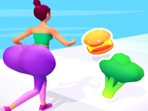 Игра Twerk! Body Race 3D  онлайн