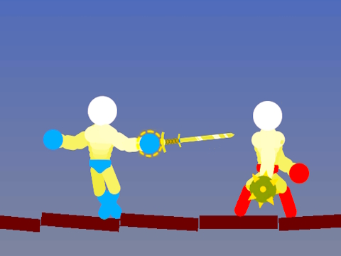 Игра Ragdoll Hit Stickman  онлайн