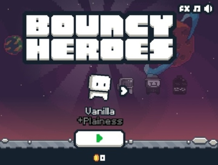 Игра Подскачащи герои  онлайн