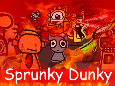 Игра Sprunky Dunky  онлайн