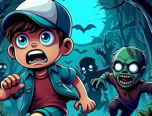 Игра Zombie Chase  онлайн