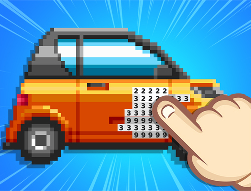 Игра Pixel Fun Color по брой  онлайн