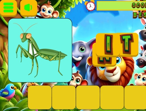 Игра Word Animals for Kids  онлайн