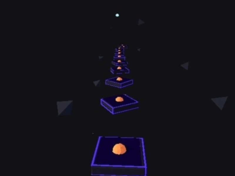 Игра Музика на плочки Hop Ball  онлайн