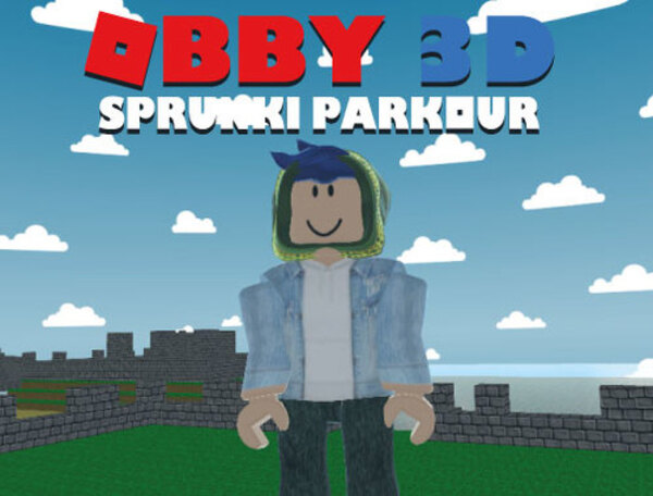 Игра Obby 3D Sprunki Parkour  онлайн