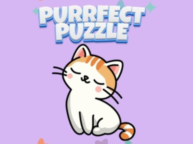 Игра Purrfect пъзел  онлайн