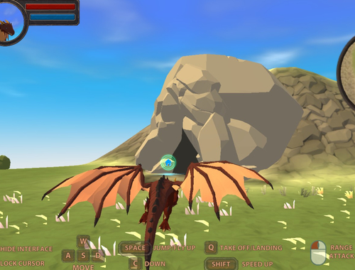 Игра Dragon Simulator 3D  онлайн