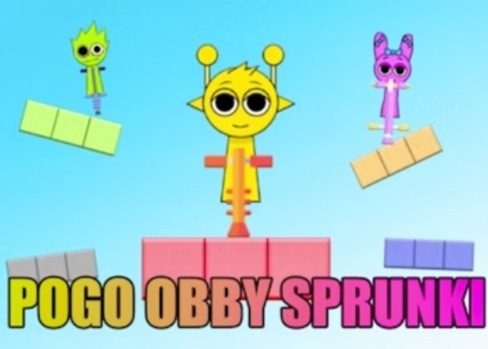 Игра Pogo Obby Sprunki  онлайн