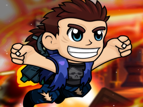 Игра Boosted Jetpack Hero  онлайн