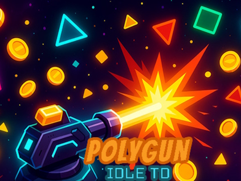 Игра Полигун: Idle TD  онлайн