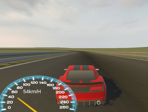 Игра RED CAR F8 RACETRACK  онлайн
