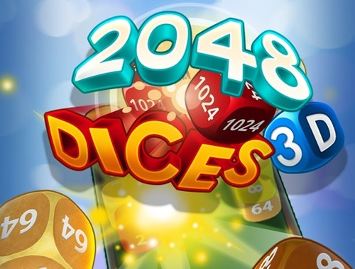 Игра Dices 2048 3d  онлайн