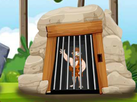 Игра Caveman Escape Challenge  онлайн