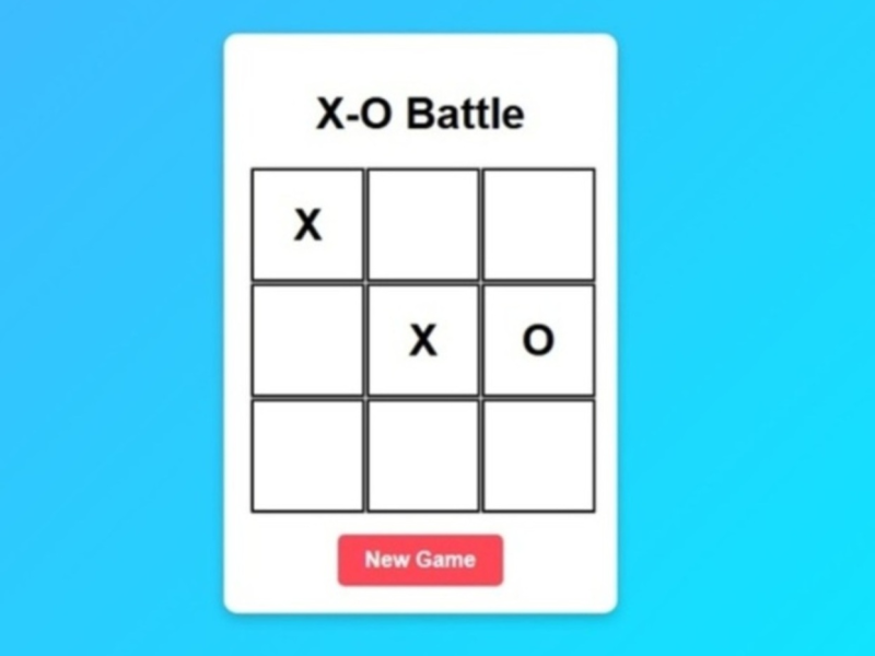 Игра X o битка  онлайн