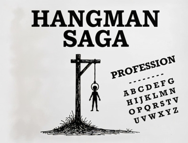 Игра Сага на Hangman  онлайн