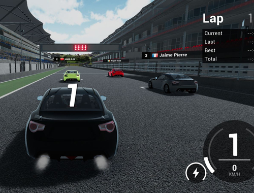 Игра Истински GT състезателен симулатор  онлайн