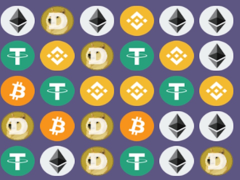 Игра Crypto Conin Clash Mania  онлайн