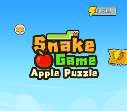 Игра Пъзел на змията Apple Game  онлайн
