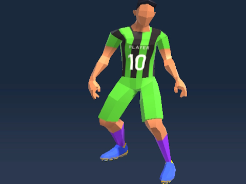 Игра Football Rush 3d  онлайн