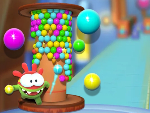 Игра OM Nom Tower 3D  онлайн
