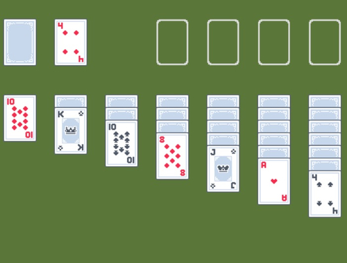 Игра QUEST QUEST Klondike Card  онлайн