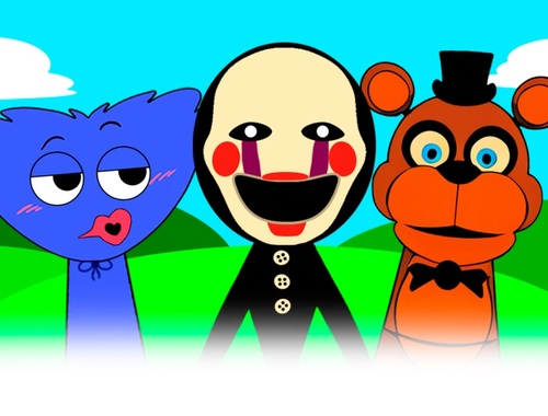 Игра Sprunki Horror  онлайн