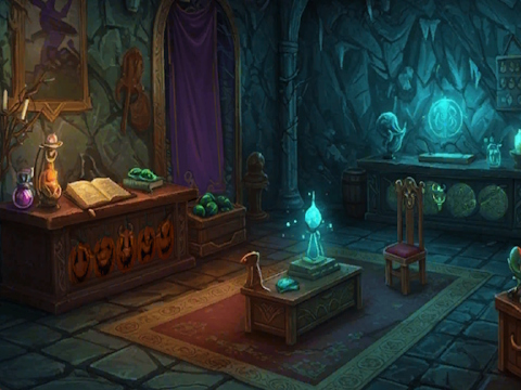 Игра Eldertree Witch Ascape  онлайн