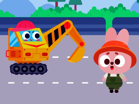 Игра Dudu Engineering Truck  онлайн