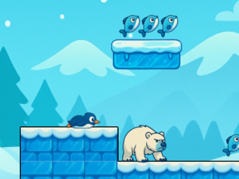 Игра Pengu Pengu  онлайн