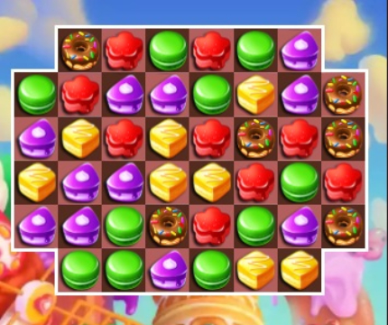 Игра Торта мач3  онлайн