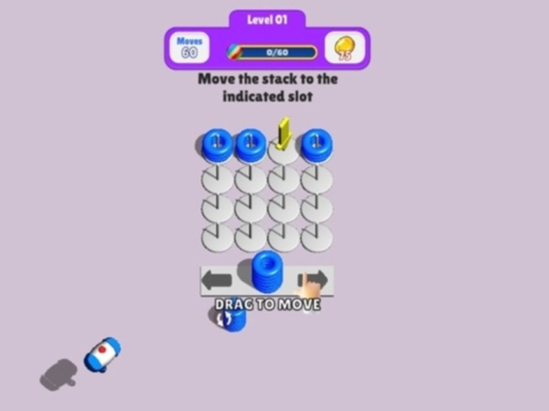 Игра Stack n Sort  онлайн