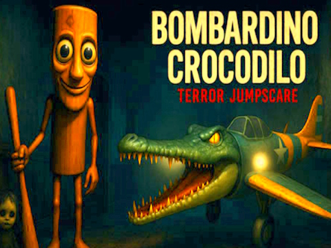 Игра Bombardino Crocodilo Terror Jumpscare  онлайн