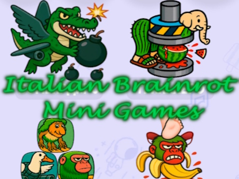 Игра Италиански мини игри на Brainrot  онлайн