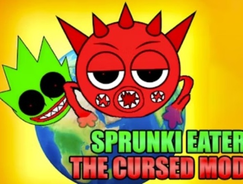 Игра Sprunki Eater Прокълнатият мод  онлайн