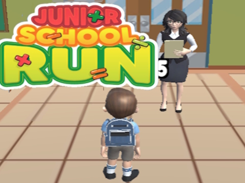 Игра Junior School Run  онлайн
