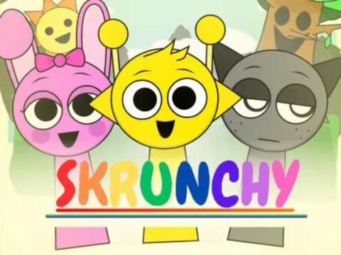 Игра Sprunki skrunchy  онлайн