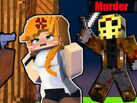 Игра Minecraft: Мистерия на убийството  онлайн