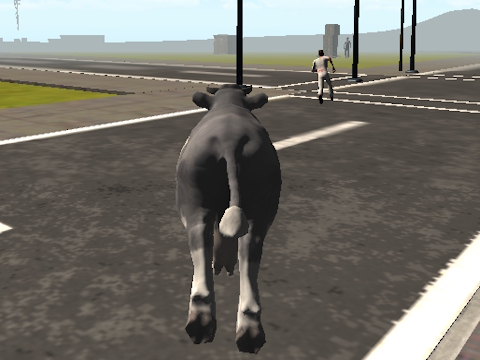 Игра Crazy Bull City  онлайн