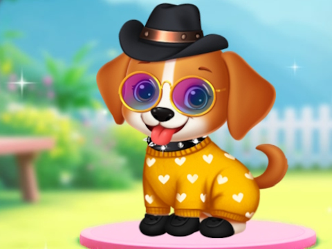 Игра Изгубено кученце спасяване и грижи  онлайн