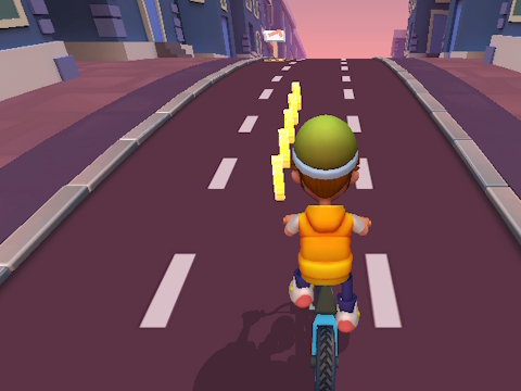 Игра Игра за бягане на Paper Boy Race Race  онлайн