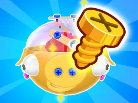 Игра Винтов главен 3D: Пъзел на щифта  онлайн
