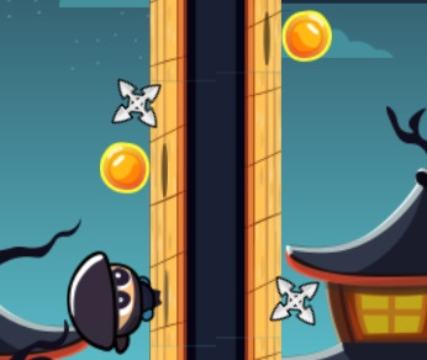 Игра Ninja poof  онлайн