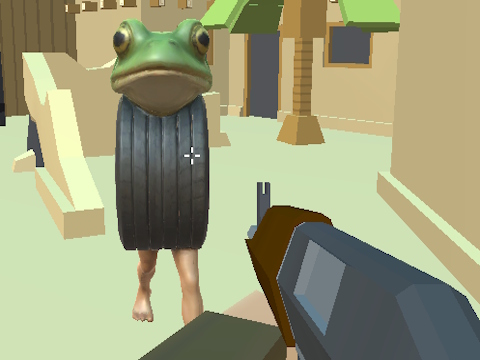 Игра Италианските мозъчни животни атакуват 3D  онлайн