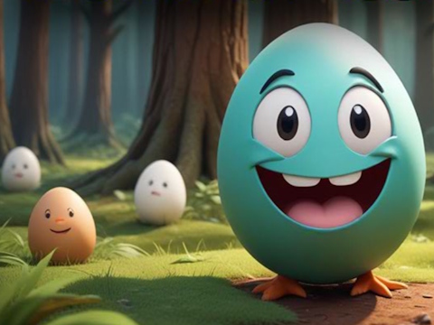 Игра Легендарно бягство от яйца  онлайн