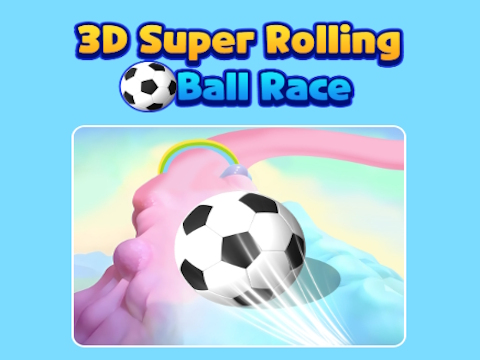 Игра 3D Super Rolling Ball Race  онлайн